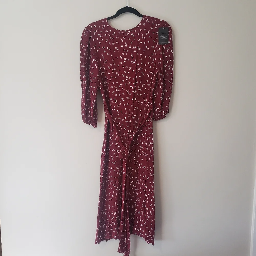 NWT Faithfull the Brand Chloe Dress - Size 6 - Picture 6 of 10